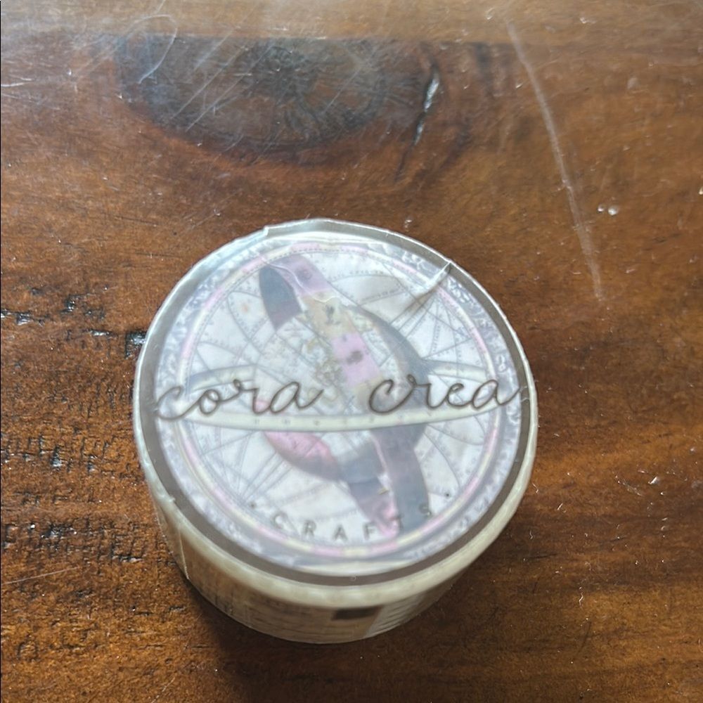 Decorative Washi Tape - Pink and Cream